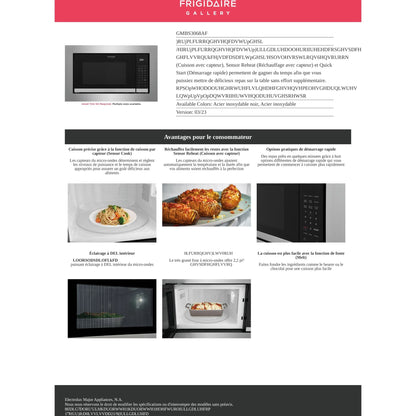 Kit de finition pour micro-ondes Frigidaire Gallery BI 30 (GMTK3068AF)