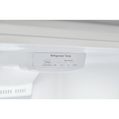Réfrigérateur Frigidaire à congélateur supérieur (FFET1222UW) - Blanc