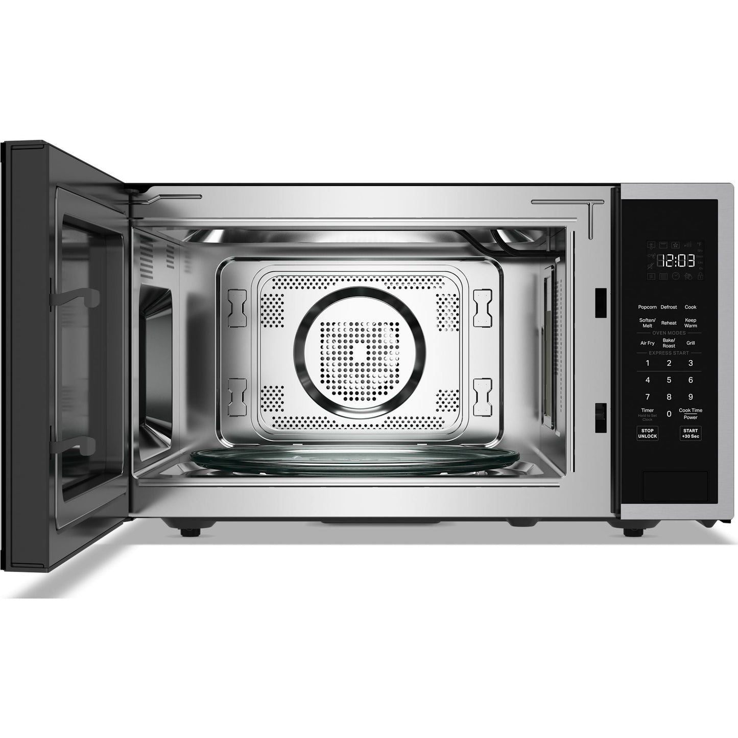 Micro-ondes KitchenAid (KMCS522SPS) - Inox PrintShield
