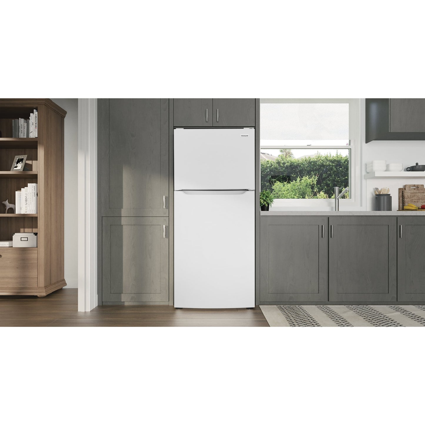 Réfrigérateur Frigidaire à congélateur supérieur (FFHT1814YW) - Blanc