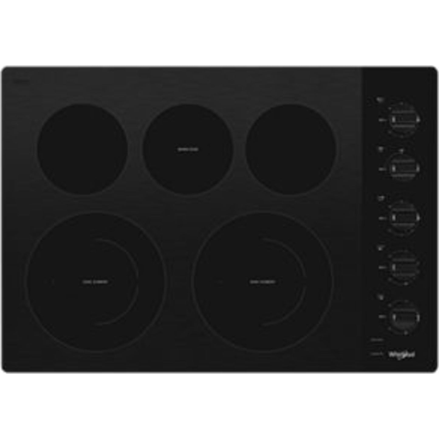 Plaque de cuisson Whirlpool 30 pouces (WCE77US0HB) - Noire