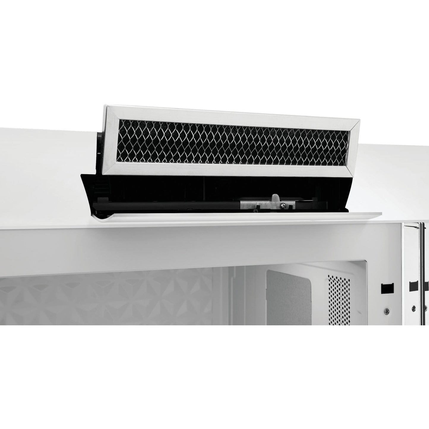 Micro-ondes Frigidaire à hotte intégrée (FMOS1846BW) - Blanc