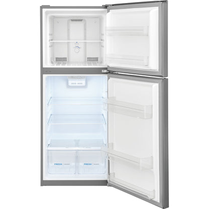 Réfrigérateur Frigidaire à congélateur supérieur (FFET1222UV) - Acier inoxydable