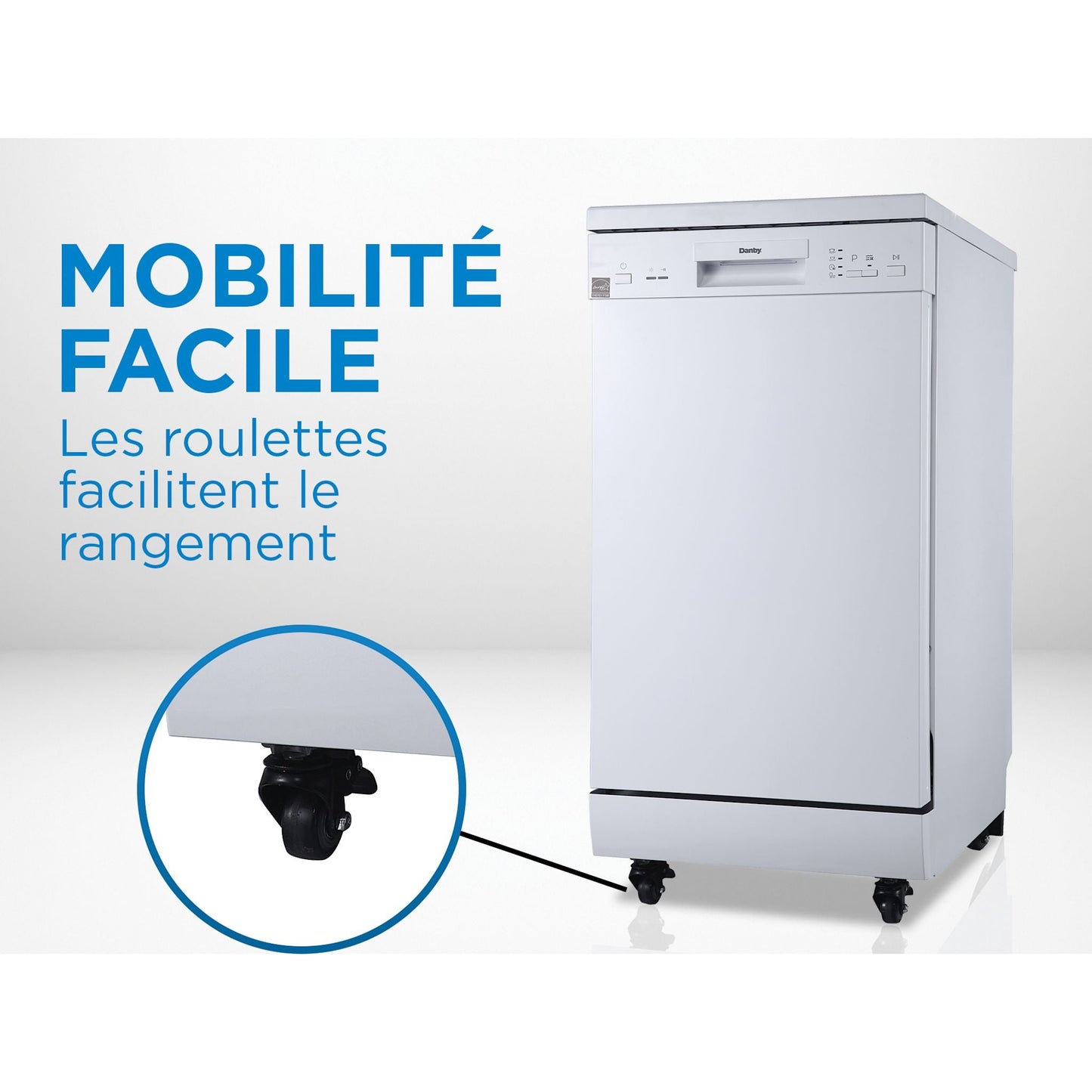 Lave-vaisselle portable Danby (DDW1805EWP) - Blanc