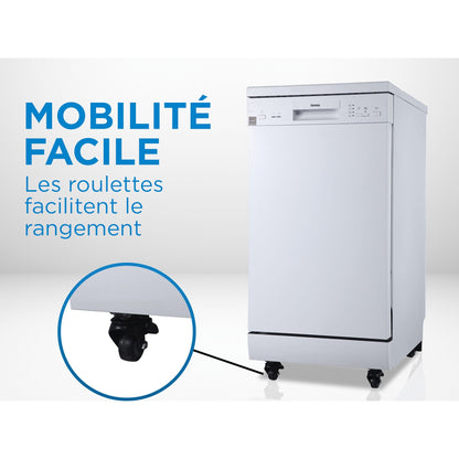 Lave-vaisselle portable Danby (DDW1805EWP) - Blanc