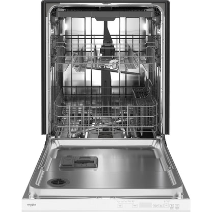 Lave-vaisselle Whirlpool avec cuve en acier inoxydable (WDTA50SAKW) - Blanc