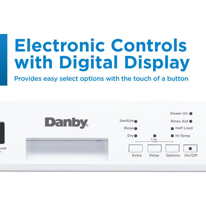 Lave-vaisselle Danby (DDW18D1EW) - Blanc
